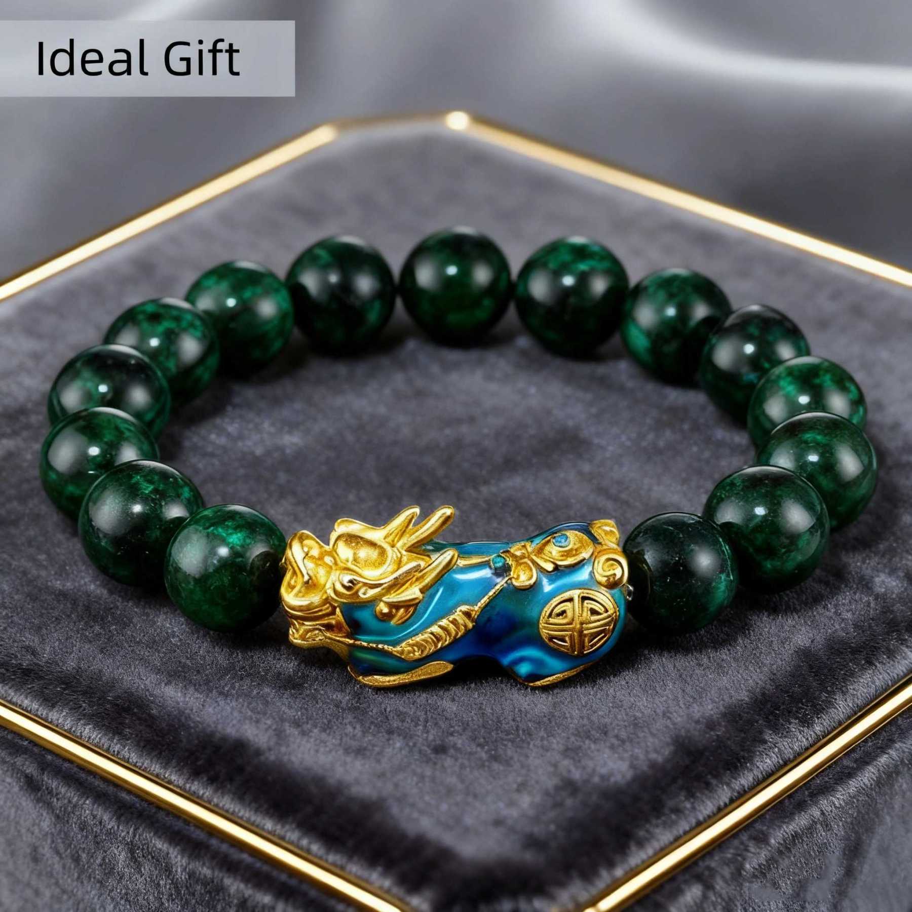 Dynasty Jade Treasure: Pi Xiu Hetian Jade Bracelet for Wealth, Luck & Protection