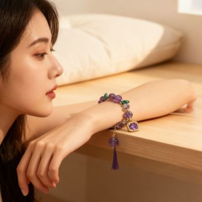 Amethyst Energy Bracelet — The Stone of Peace and Intuition