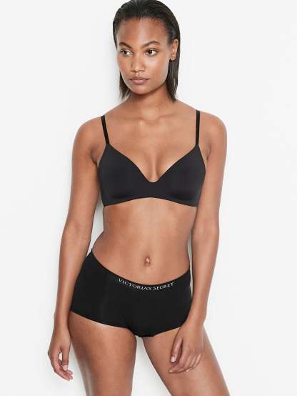 Seamless Logo Boyshort Panty