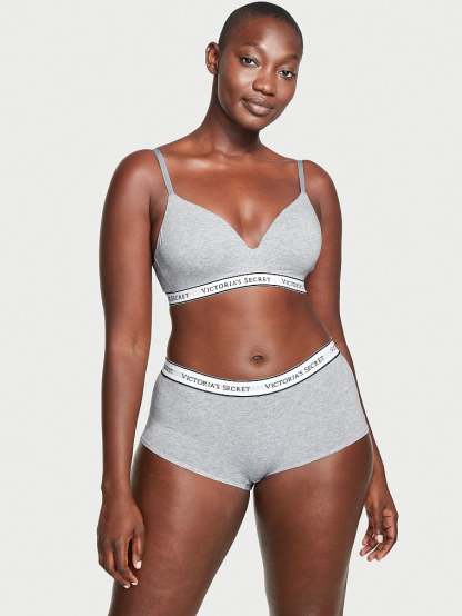 Lightly Lined Cotton Wireless Bra