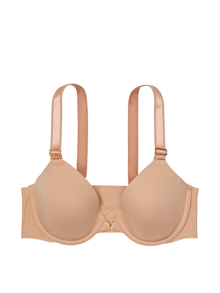 Lightly Lined Front-Close Full Coverage Bra