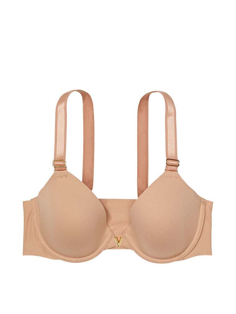 Lightly Lined Front-Close Full Coverage Bra