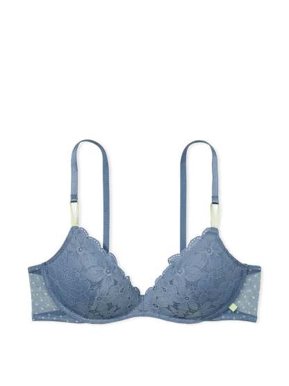 Sexy Tee Wireless Push-Up Lace Bra