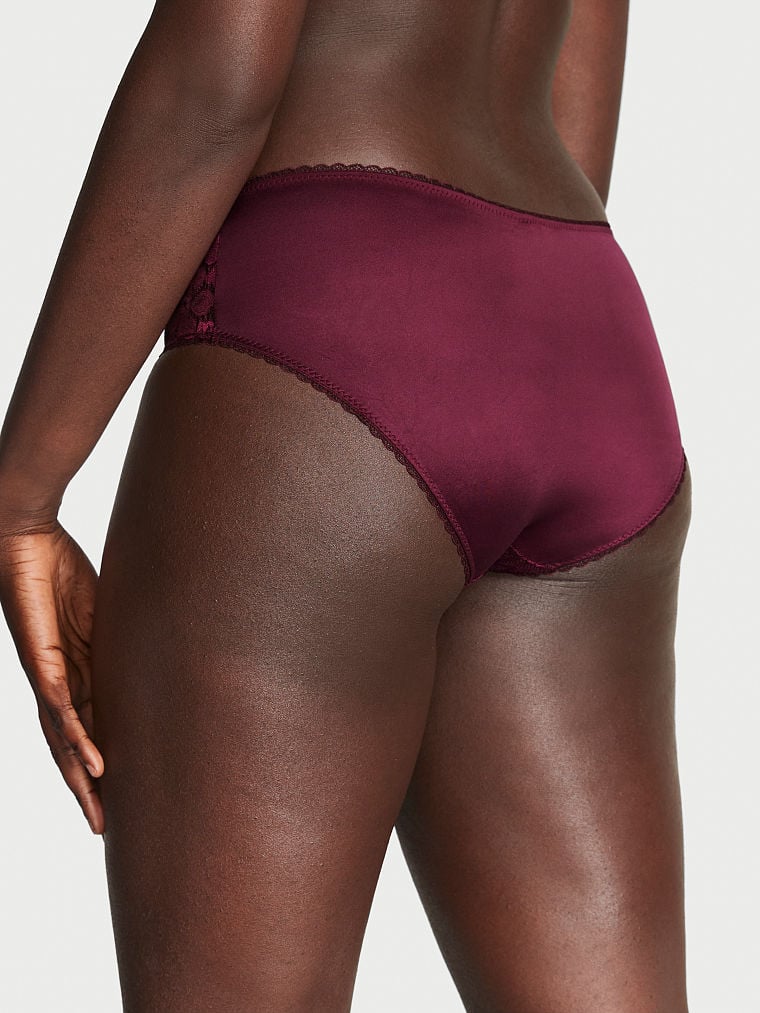 Lace-Front Hiphugger Panty