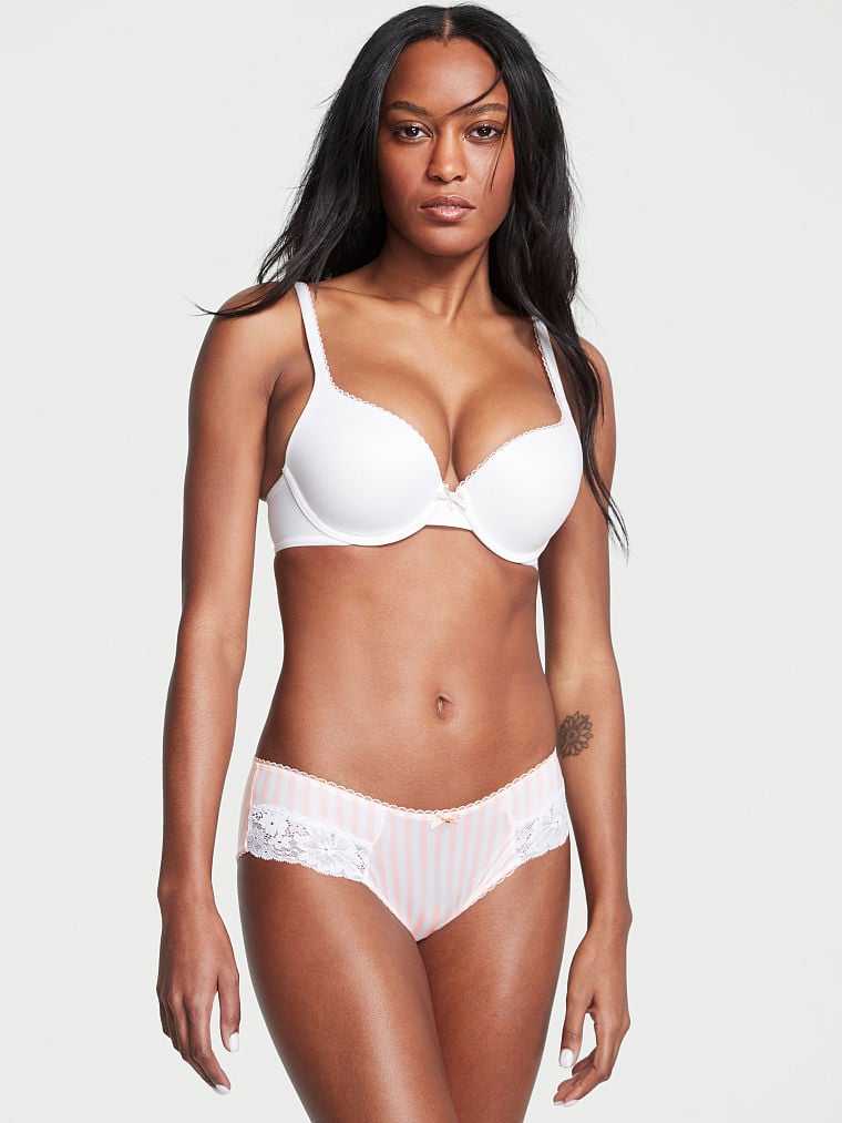 Lace-Front Hiphugger Panty