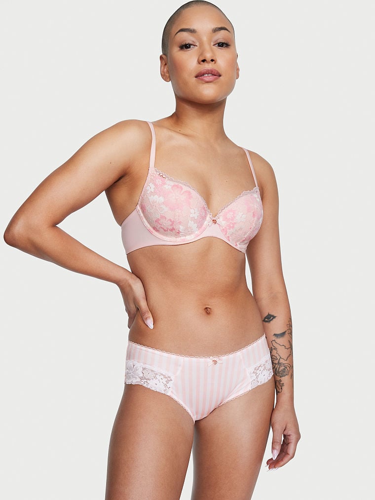 Lace-Front Hiphugger Panty