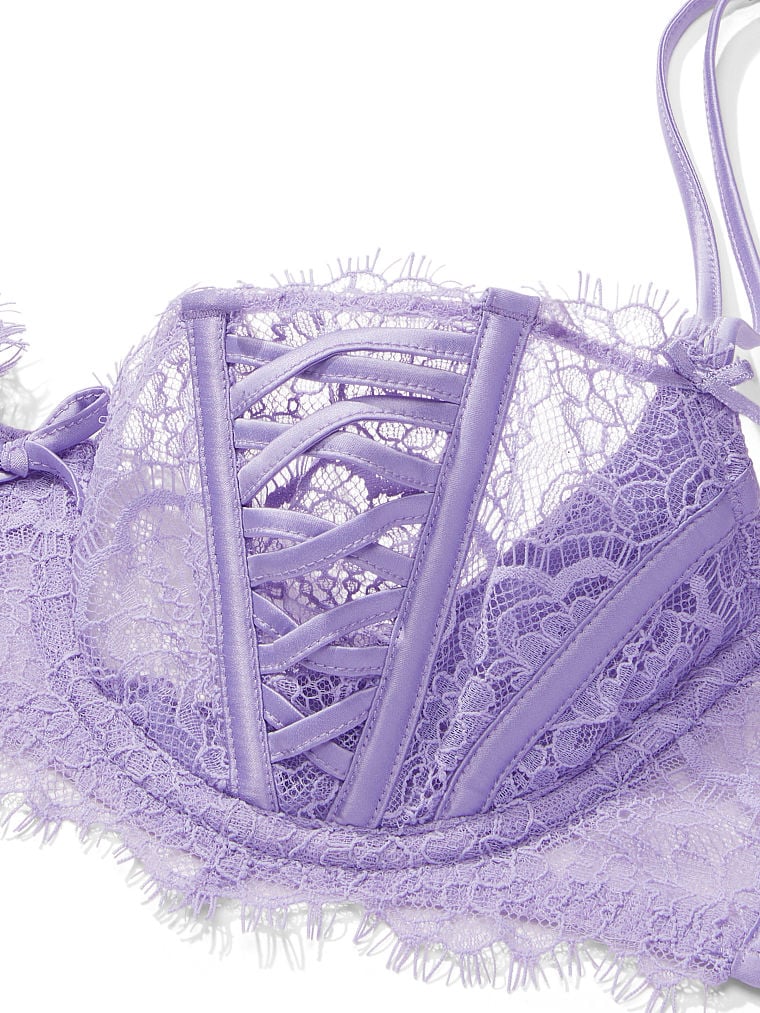 Wicked Unlined Lace Balconette Bra