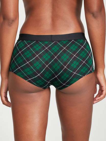 Shine Patch Boyshort Panty