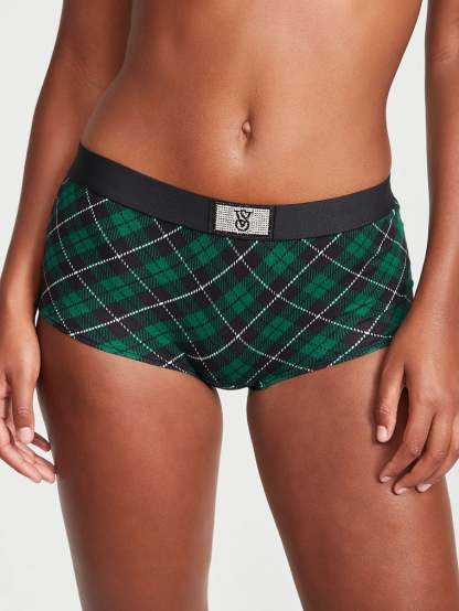 Shine Patch Boyshort Panty