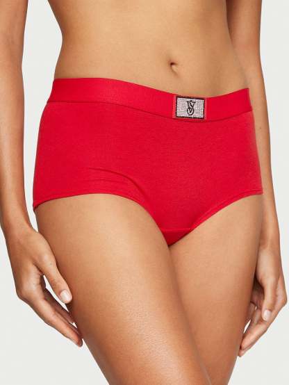 Shine Patch Boyshort Panty