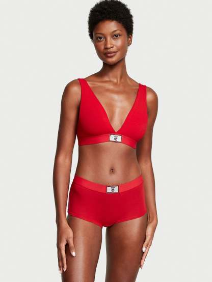 Shine Patch Boyshort Panty