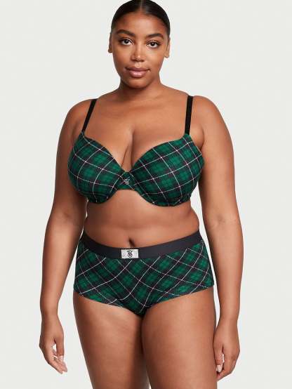 Shine Patch Boyshort Panty