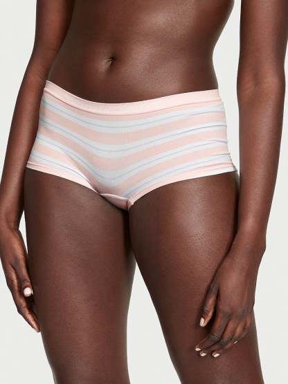 Seamless Logo Boyshort Panty