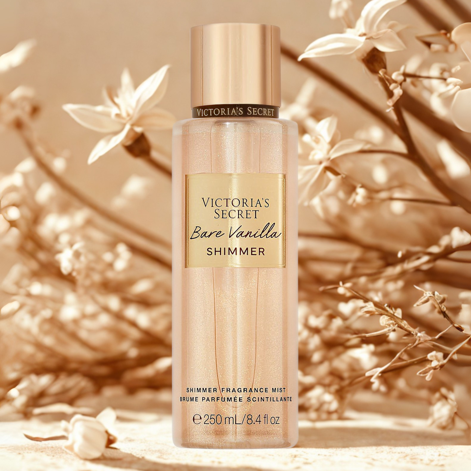 Body Splash Bare Vanilla Shimmer Victoria's Secret 250ml