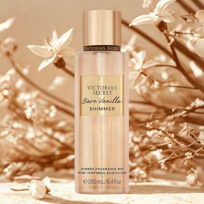 Body Splash Bare Vanilla Shimmer Victoria's Secret 250ml