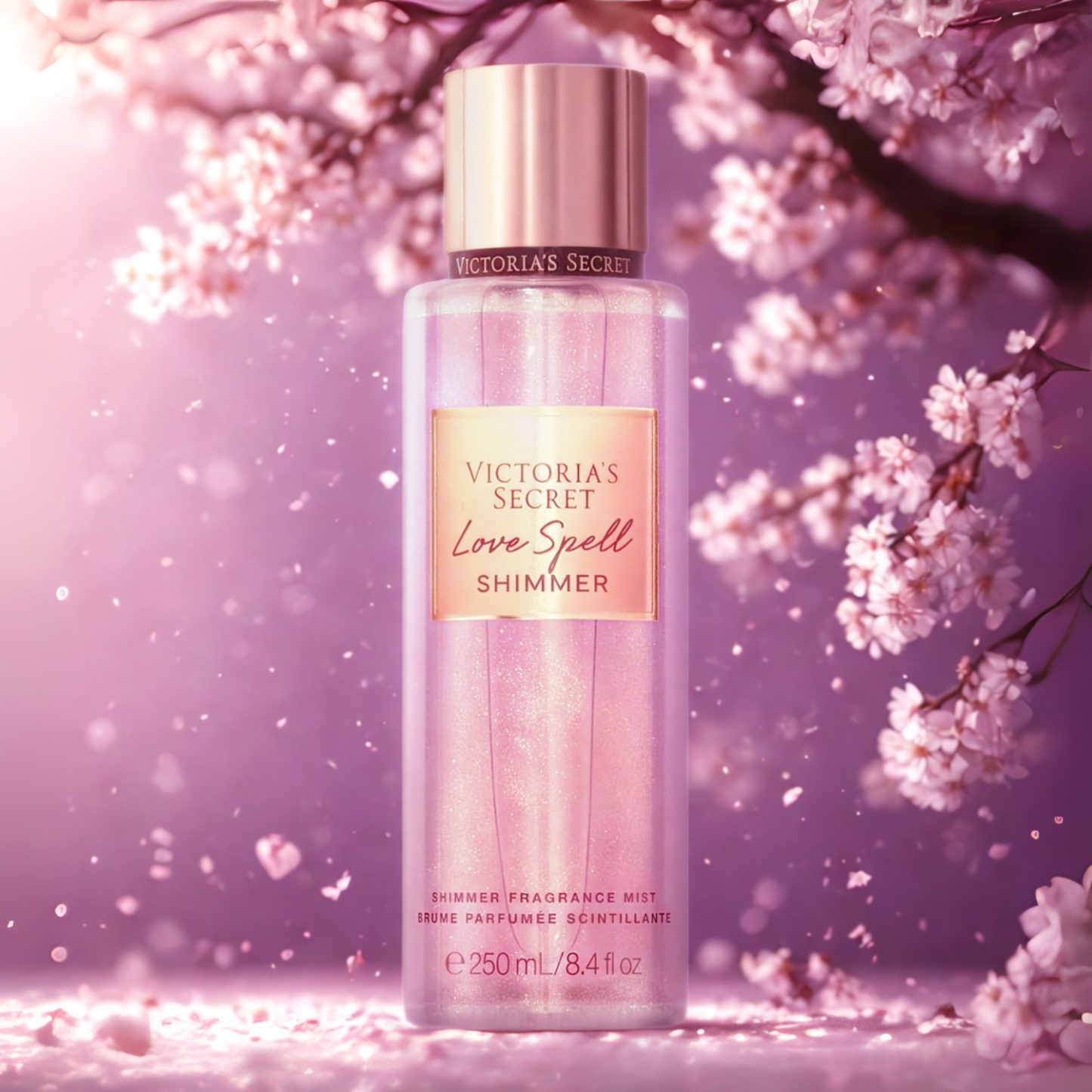 Body Splash Love Spell Shimmer Victoria's Secret 250ml