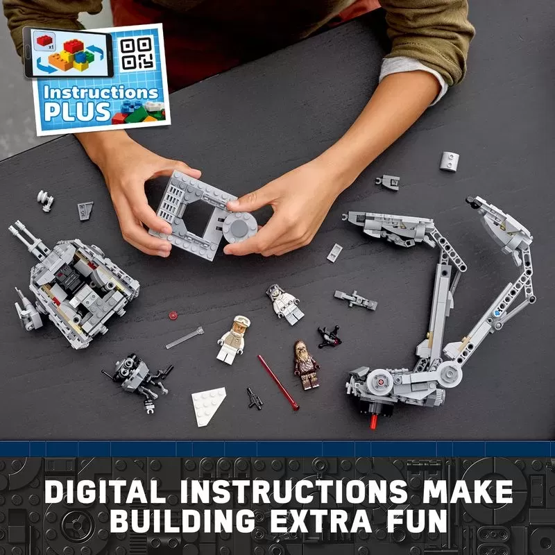 LEthtGO 75322 STAR WARS HOTH AT-ST