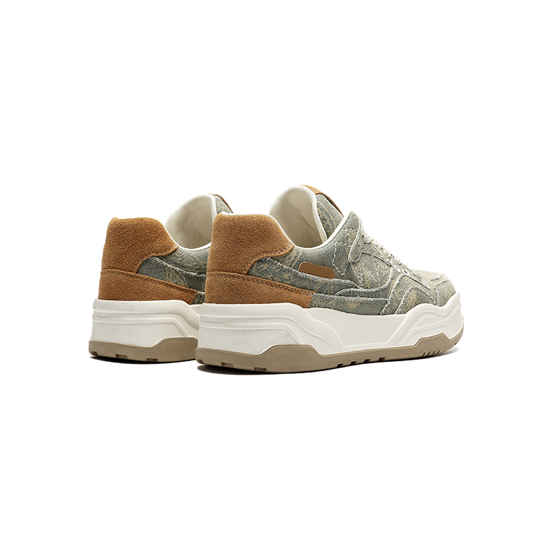 Painted, trendy, comfortable, shock-absorbing and wear-resistant, fashionable and versatile low-top sneakers for couples, same style for men and women