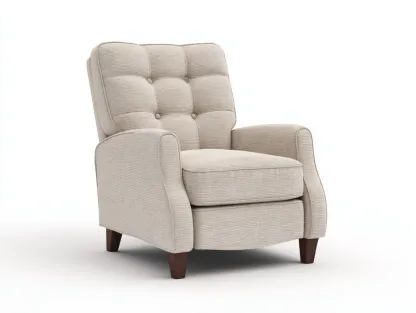 Fauteuil en tissu - 88x85x100 cm - beige - design moderne-Snugno