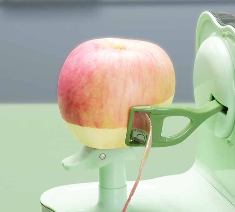 二合一蘋果削皮機