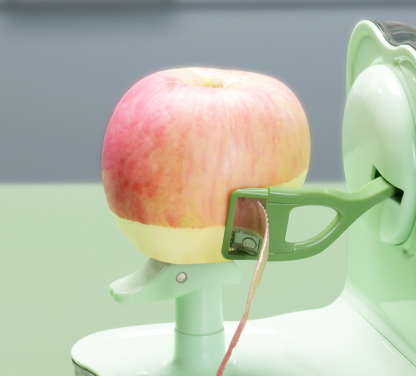 二合一蘋果削皮機