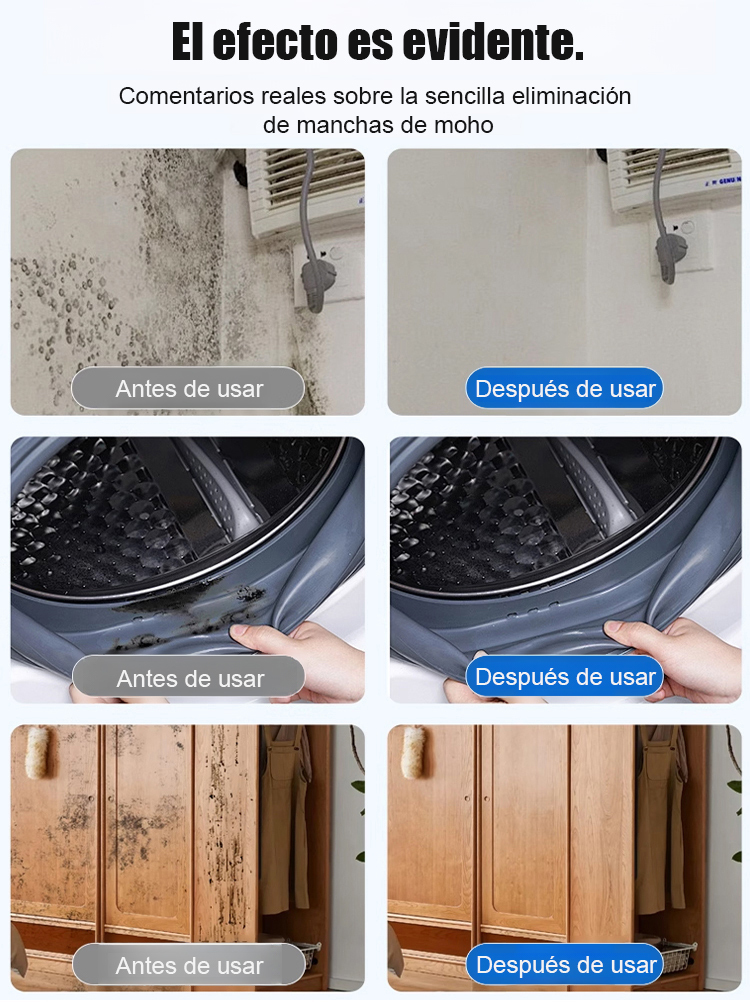 【Ecológico y no tóxico】Limpiador rápido de manchas en paredes