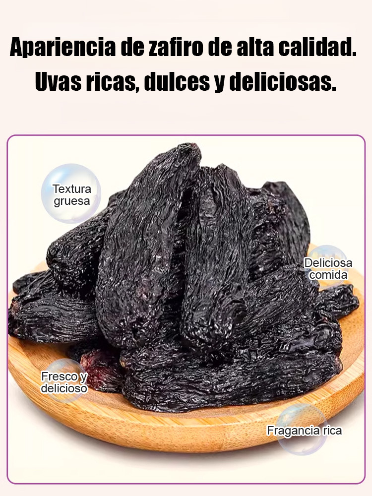 【El rey de las pasas】Pasas de uva de zafiro de Turpan