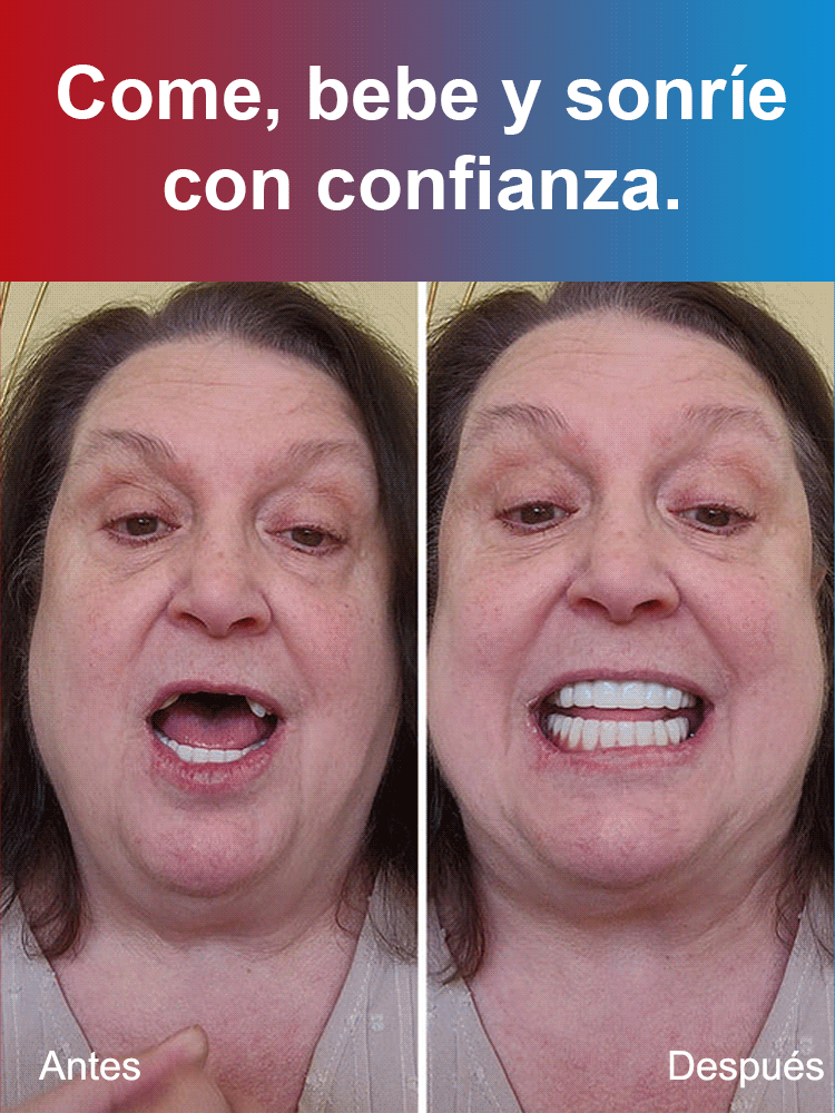 Set de cosmética dental para dientes artificiales