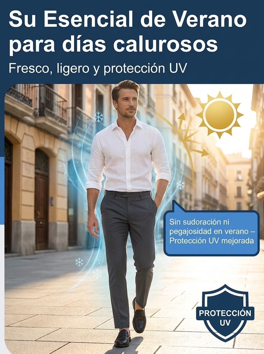 【Limitado 100 piezas】Pantalón largo de hielo transpirable y delgado con protección solar