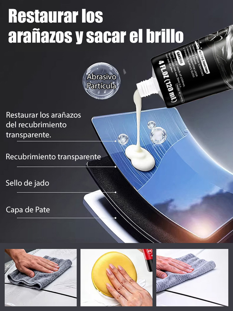 Cera de reparación profunda de arañazos en la pintura del coche【Eliminación de arañazos】