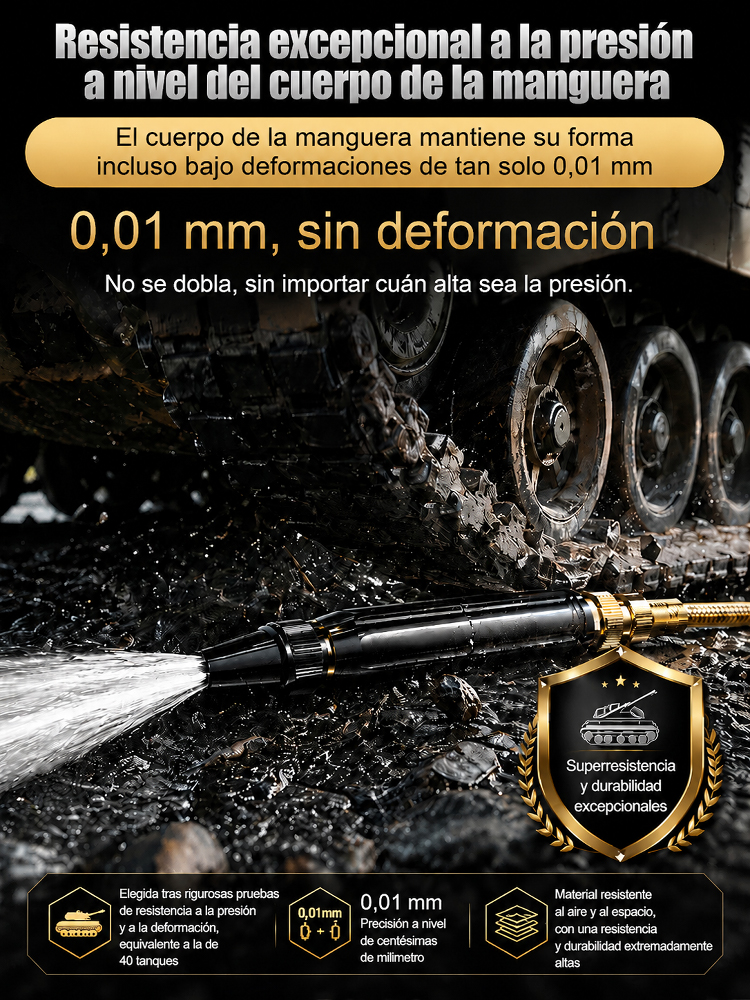 Pistola de Agua de Alta Presión Multifuncional |Elimina barro, moho y grasa al instante