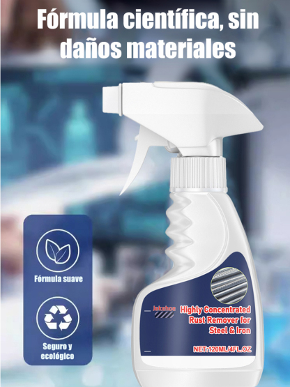 Eliminador de óxido para tornillos, pernos y superficies metálicas del hogar