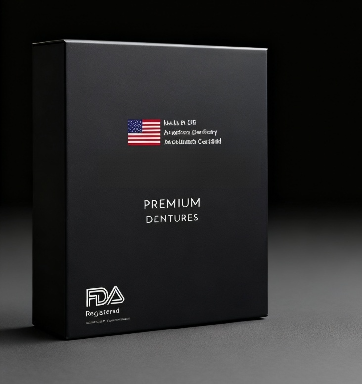 Set de prótesis dentales de soporte esquelético total