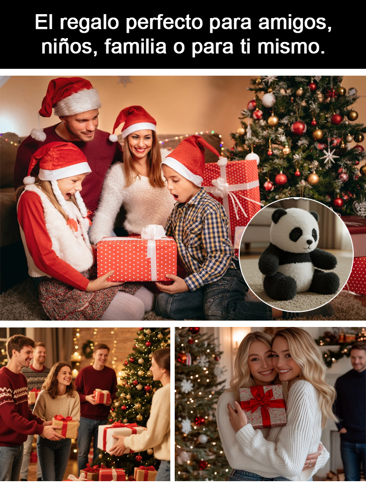 Peluche de panda inteligente y abrazable