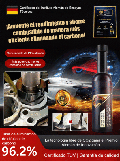 Totalmente nuevo y mejorado UP! Limpieza y mantenimiento de carbono trivalente dos en uno.