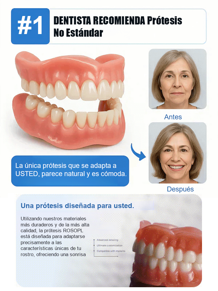 DIYCOS Dentaduras postizas para maquillaje de escenario