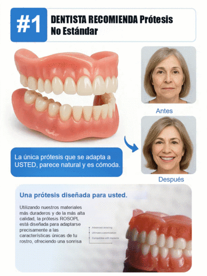 DIYCOS Dentaduras postizas para maquillaje de escenario