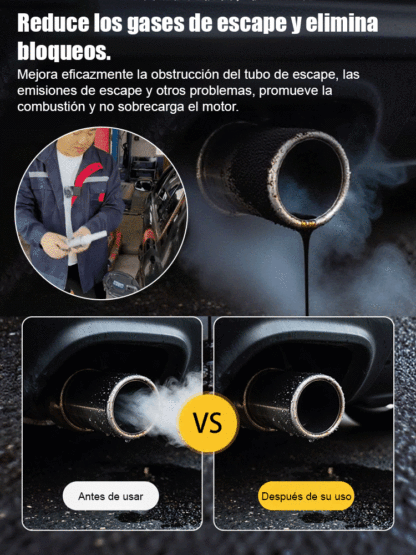 Totalmente nuevo y mejorado UP! Limpieza y mantenimiento de carbono trivalente dos en uno.