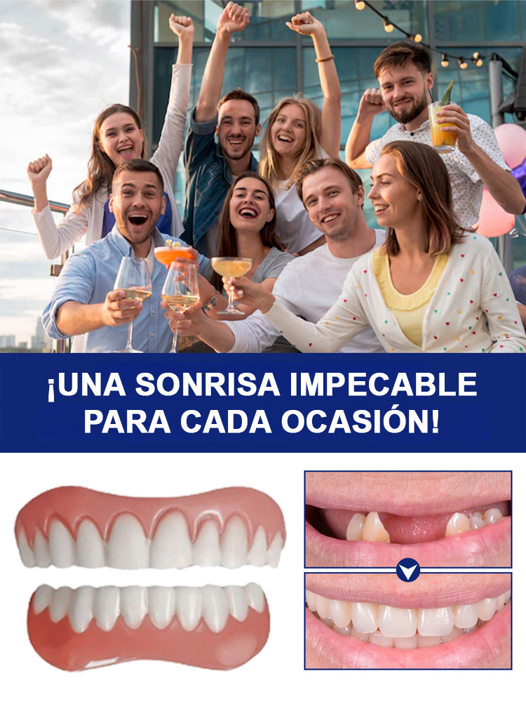 Set de cosmética dental para dientes artificiales