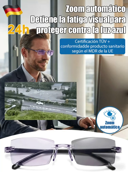 [Tecnología Alemana] Gafas de Lectura Inteligentes HD | Autofoco Continuo para Cerca y Lejos