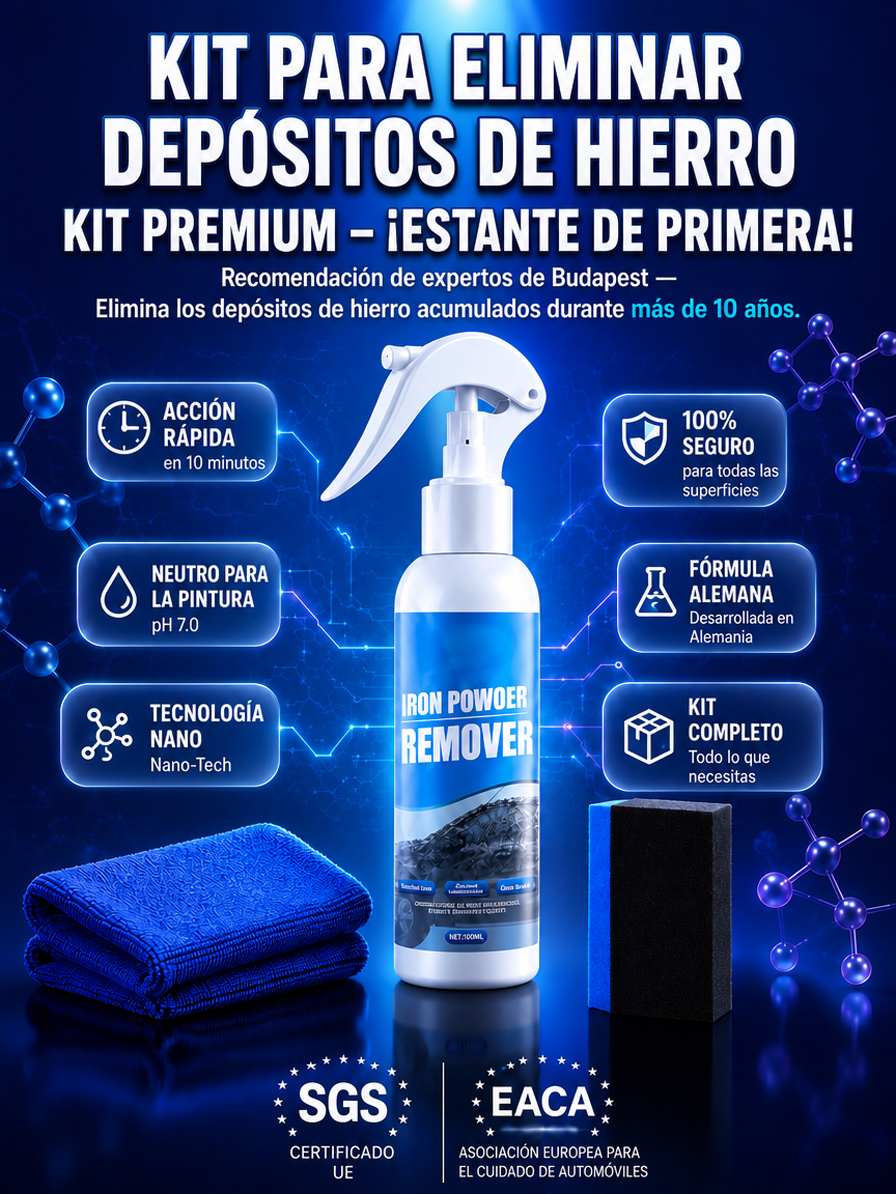 👍Spray Quita Óxido Ultra Rápido | Restaura Metales al Instante (Oferta 50%)