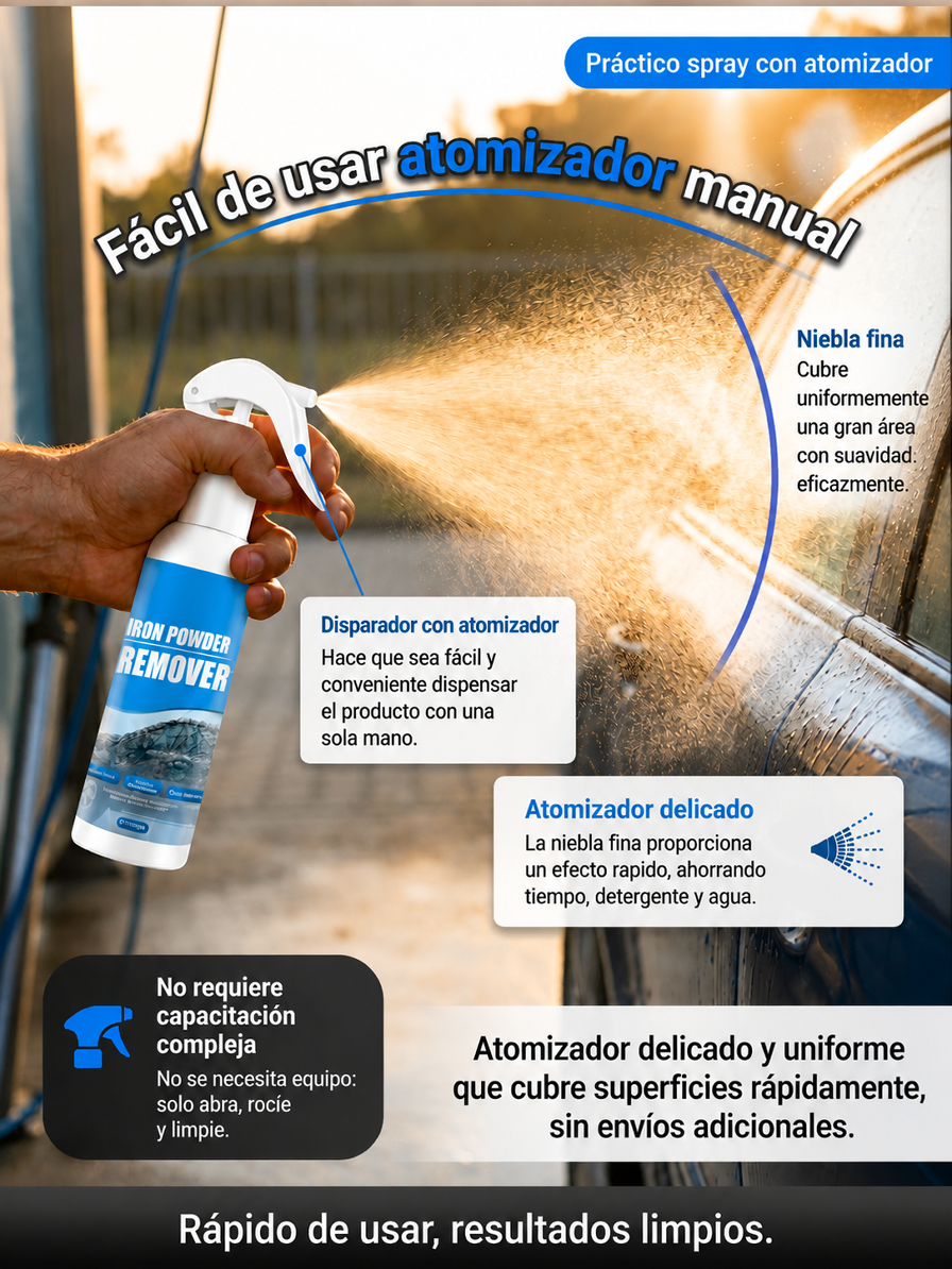 👍Spray Quita Óxido Ultra Rápido | Restaura Metales al Instante (Oferta 50%)
