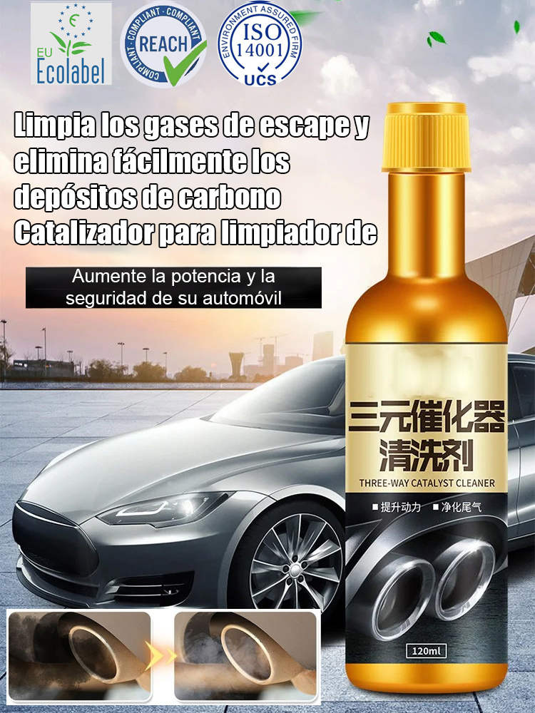 Catalizador para limpiador de carbono