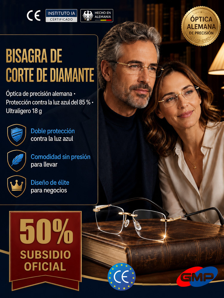 💥Gafas Inteligentes sin Montura Corte Diamante Antiluz Azul (Oferta 2x1 / Pago Contra Reembolso / Prueba Gratis)