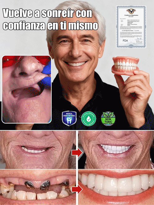 Conjunto de ajuste y embellecimiento para dentaduras postizas