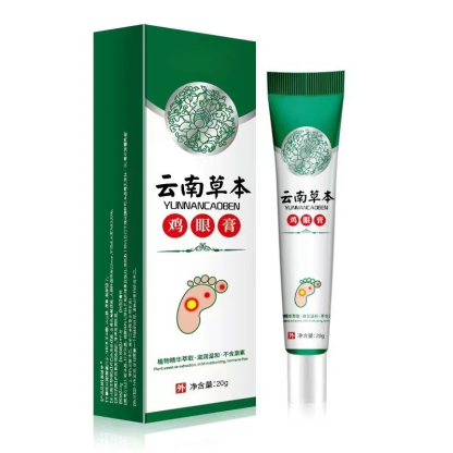 Crema herbal para eliminar callos de pollo sin dolor en 7 días.