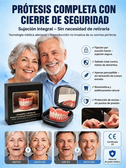 Prótesis Dental Invisible y Removible | Sin Pegamento, Ajuste Perfecto y Sin Dolor