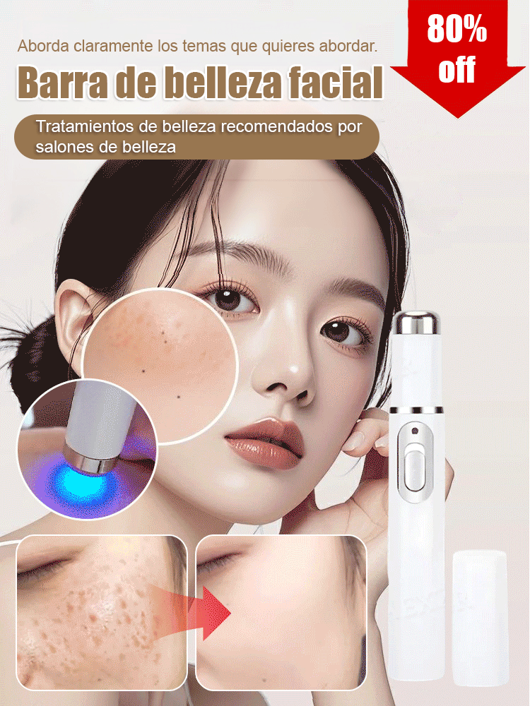 Lápiz láser para eliminar verrugas sin dolor