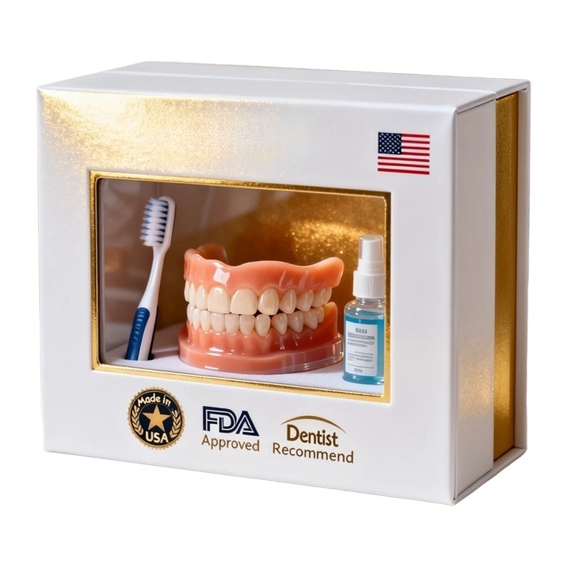 【Tres en uno】Juego de embellecimiento dental y prótesis.