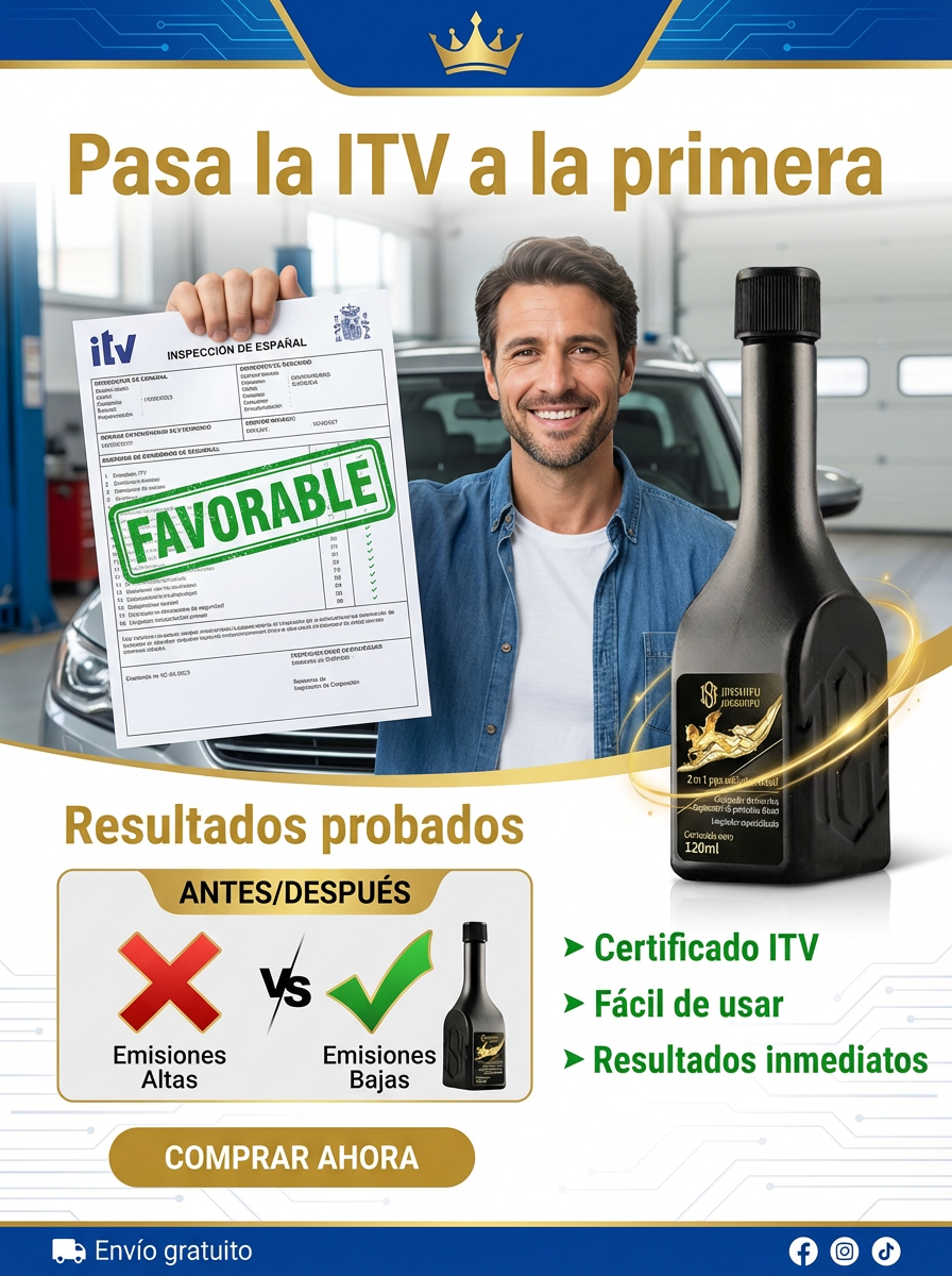 Limpiador combinado de catalizador de tres vías y motor sin desmontaje